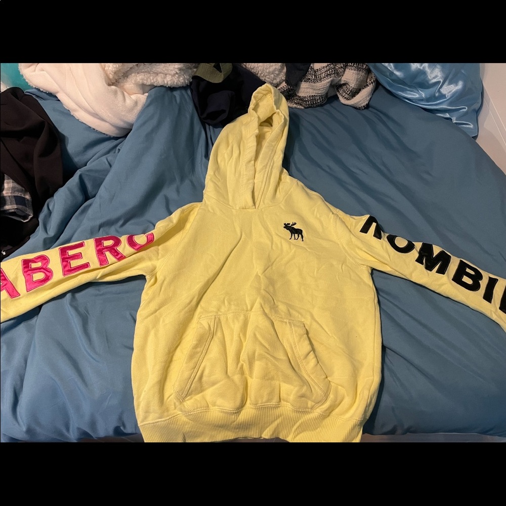 abercrombie and fitch hoodie, kids 11-12 (fits like a juniors xs)